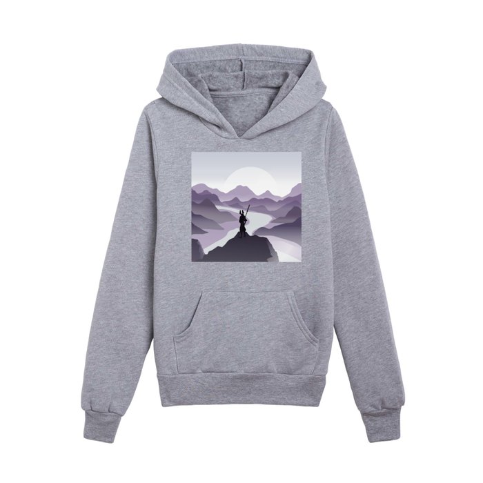 atla vision of the true mind Kids Pullover Hoodie by stinkpad