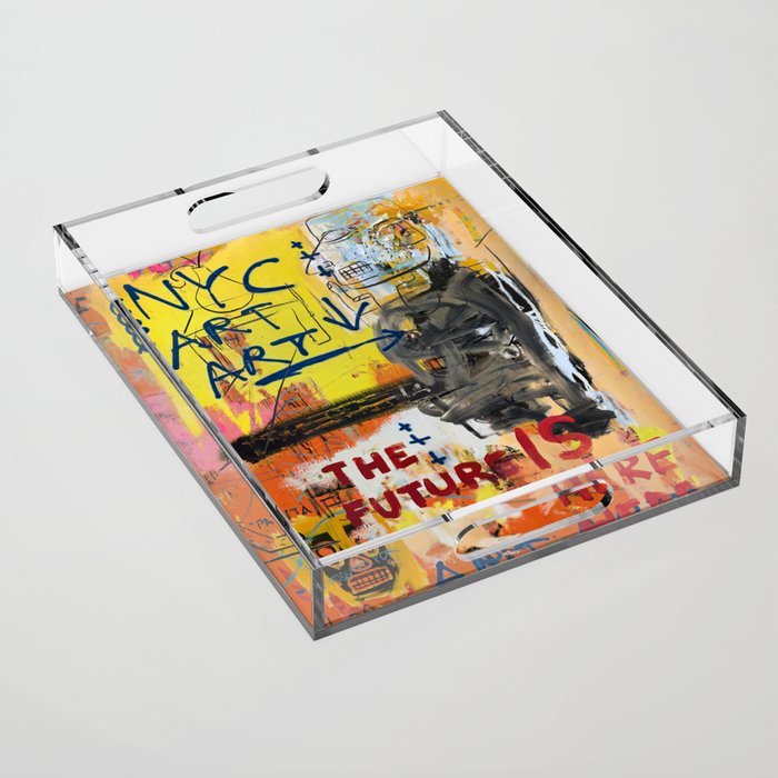 NYC Art Art Acrylic Tray