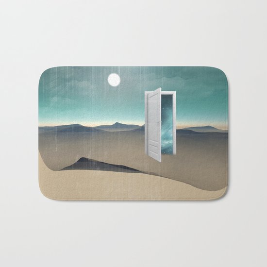 door to a void Bath Mat