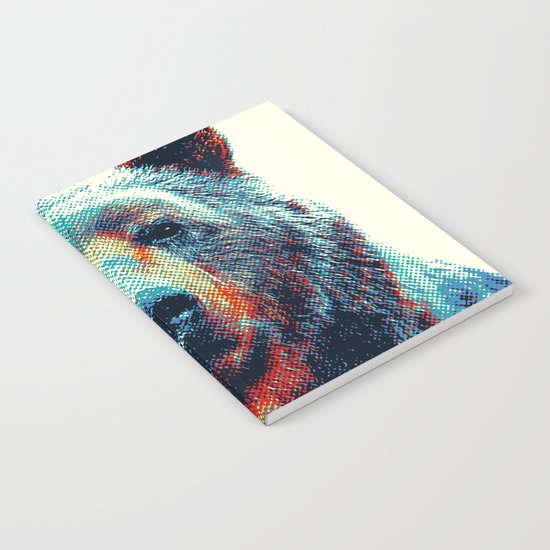 Bear - Colorful Animals Notebook