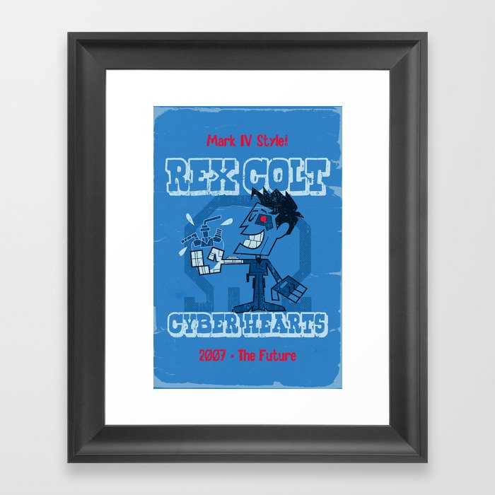Far Cry 3 Blood Dragon Framed Art Print By Giovannicosta