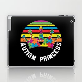 Autism Princess Laptop Skin