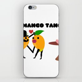 Mango tango/ mangoes dancing  iPhone Skin
