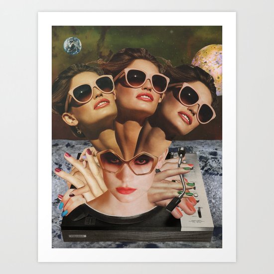 Collage 15 Art Print