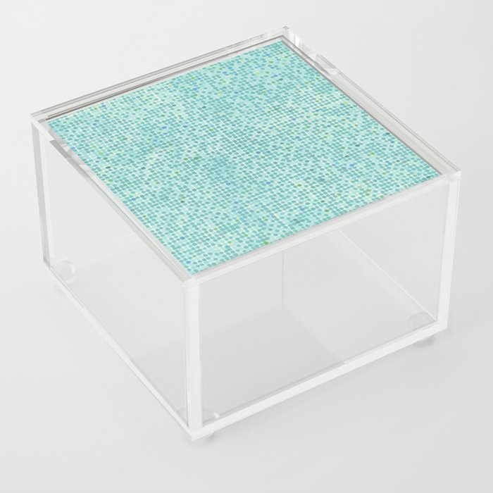 Blue Acrylic Box