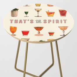 That's the Spirit Side Table