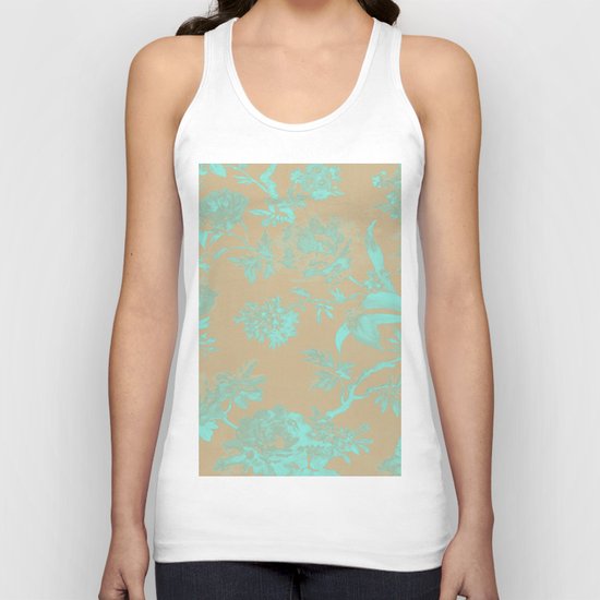 Flowers QY Unisex Tank Top