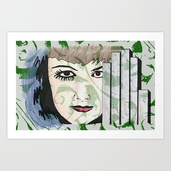 Took My Hands Off of Your Eyes Too Soon Art Print