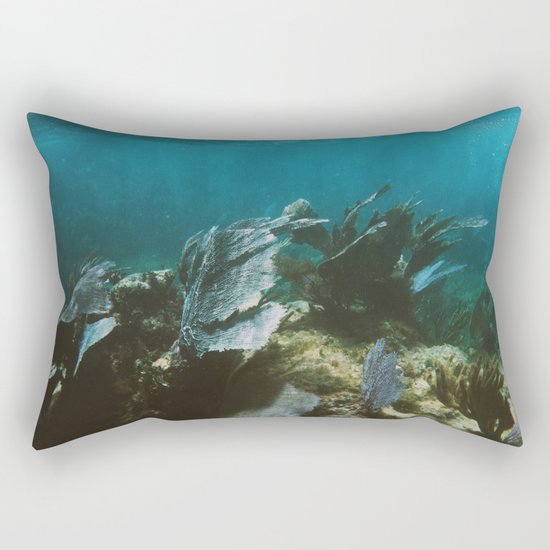 Mexican Caribbean Sealife Rectangular Pillow