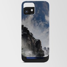 China Photography - Ginormous Mountains Reaching Over The Clouds iPhone Card Case