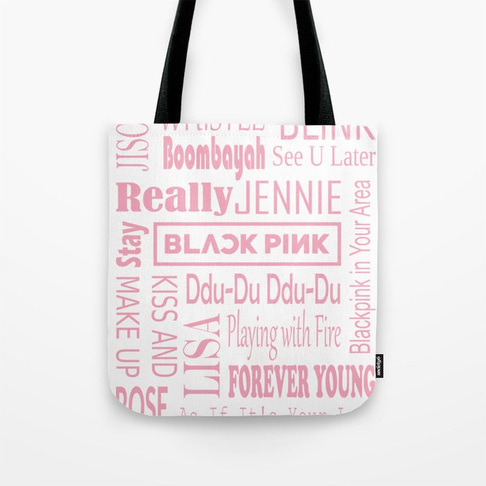 Tote outlet bag blackpink