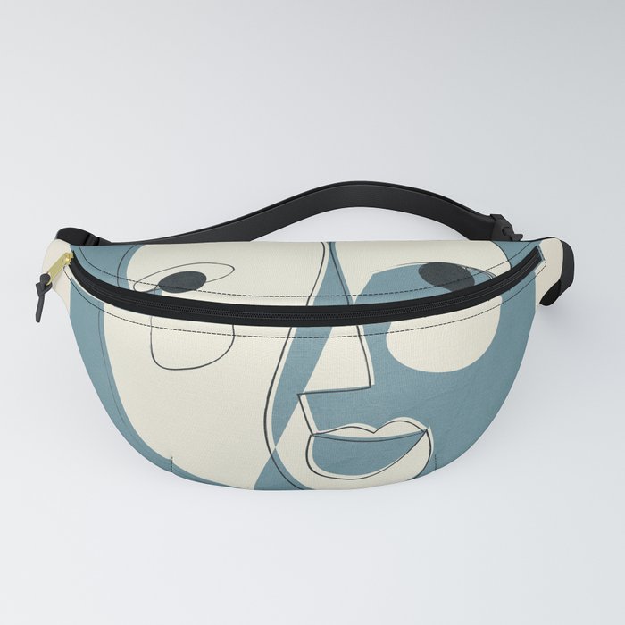 Abstract Face 03 Fanny Pack