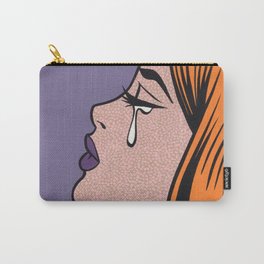 Ginger Crying Comic Girl Carry-All Pouch