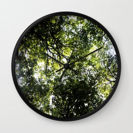 Tree Canopy Wall Clock