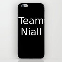 Team Niall iPhone Skin