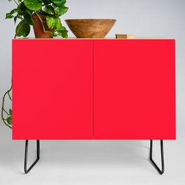 carmine red #Bright red #scarlet Credenza