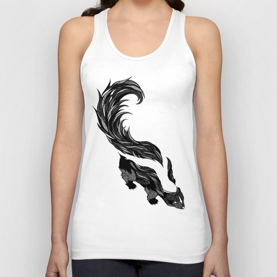 Skunk Unisex Tank Top