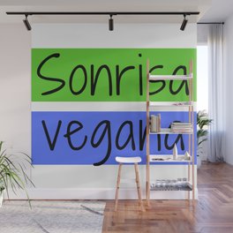 Sonrisa vegana | Vegan smile Wall Mural