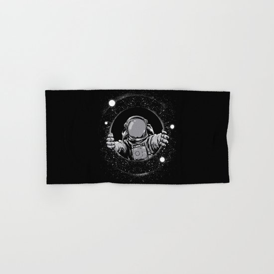 Black Hole Hand & Bath Towel