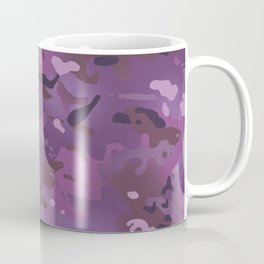 Camouflage: Violet Coffee Mug | Pink, Camouflage, Cute, Hunter, Aunt, Pinkish, Hunt, Mother, Daughter, Military 