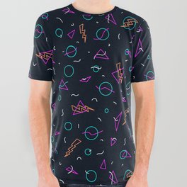 80's Arcade Carpet All Over Graphic Tee