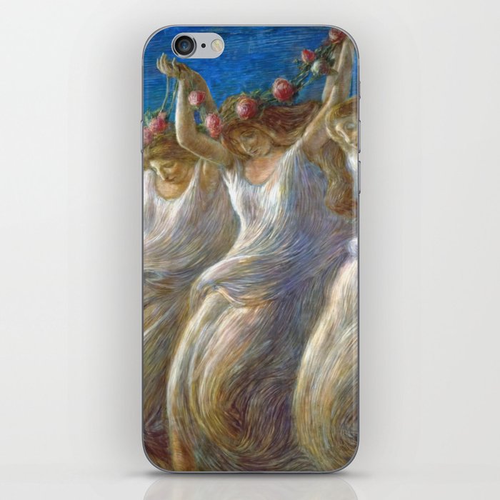 Gaetano Previati – La danza (1908) iPhone Skin