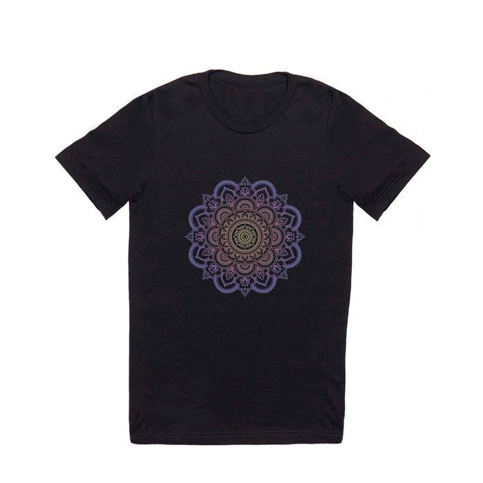 Color Circular pattern in form of mandala. T Shirt