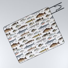 A Few Freshwater Fish Picnic Blanket
