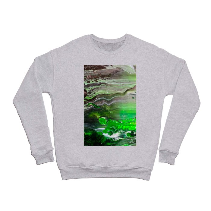 Abstract Planet Crewneck Sweatshirt