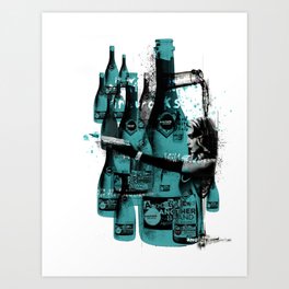 Cocktail Party - AnotherBrand Art Print