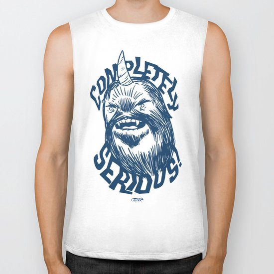 Completely Serious Biker Tank