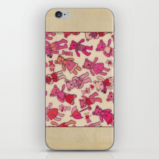 Teddies! iPhone & iPod Skin