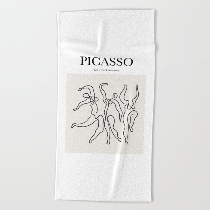 Picasso - Les Trois Danseuses Beach Towel