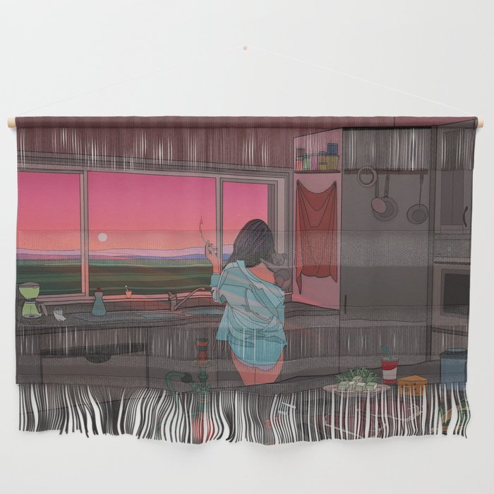 Aesthetic Chill Out Wall Hanging by aesthetic Society6