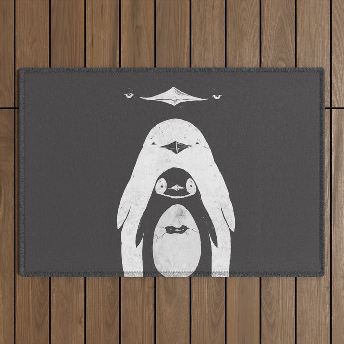 Penguinception - The Penguins Outdoor Rug