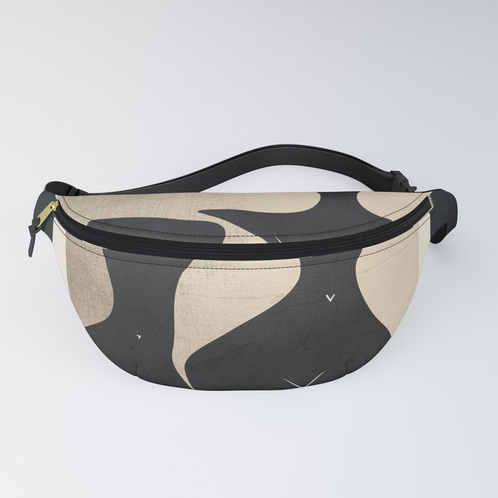 Modern Abstract Woman Body Vases 07 Fanny Pack