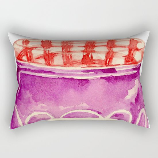 Blueberry Jam Rectangular Pillow