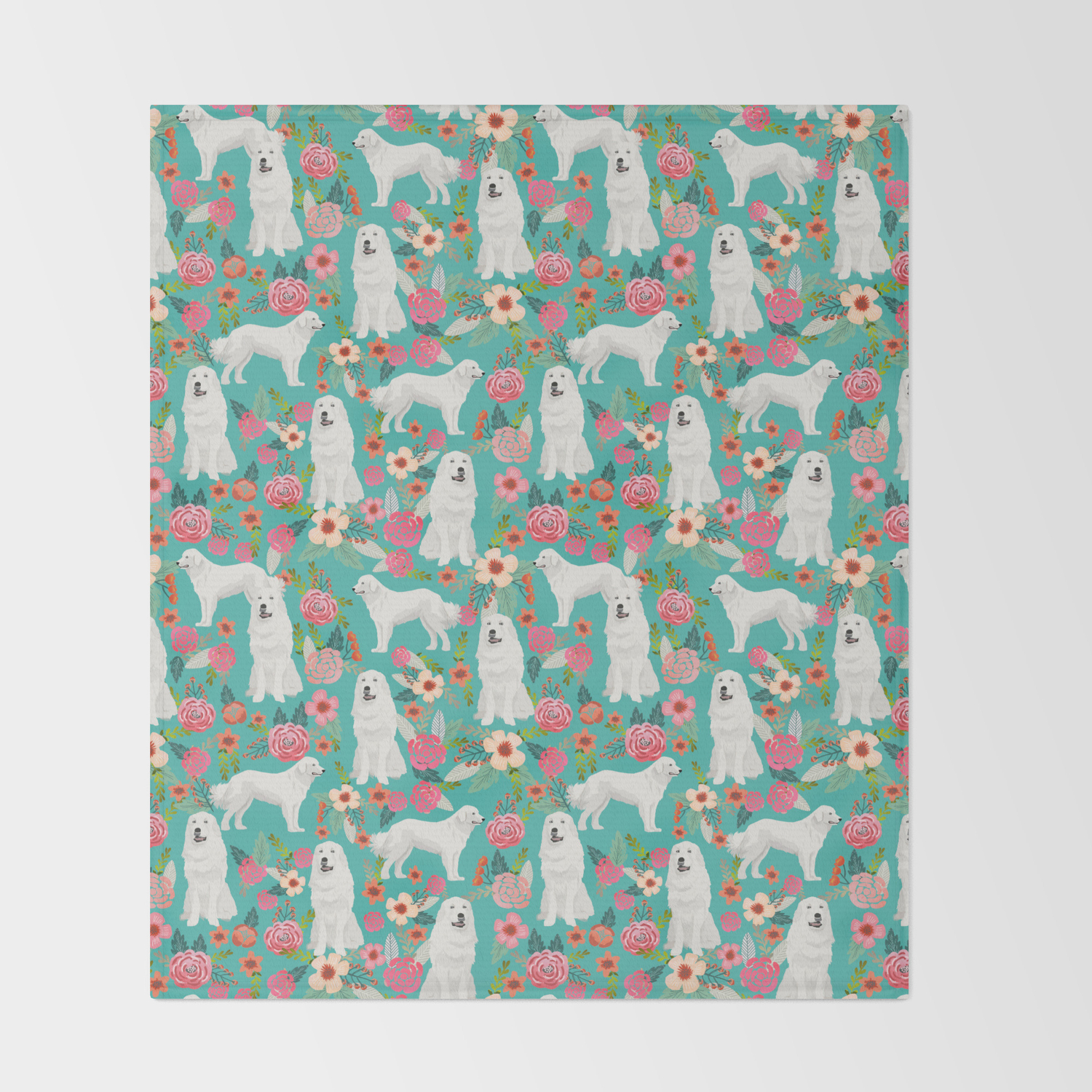 great pyrenees blanket