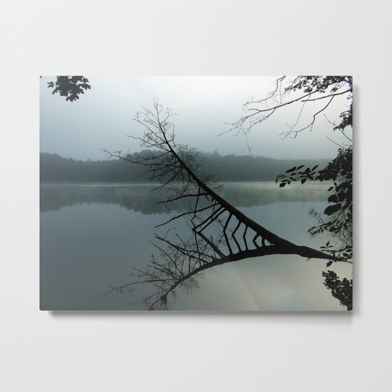 Smokey lake Metal Print