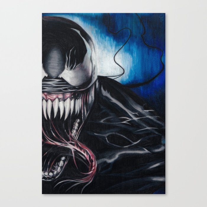 Venom Canvas Print By Nlenz Society6