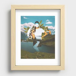 Keep me in mind Recessed Framed Print