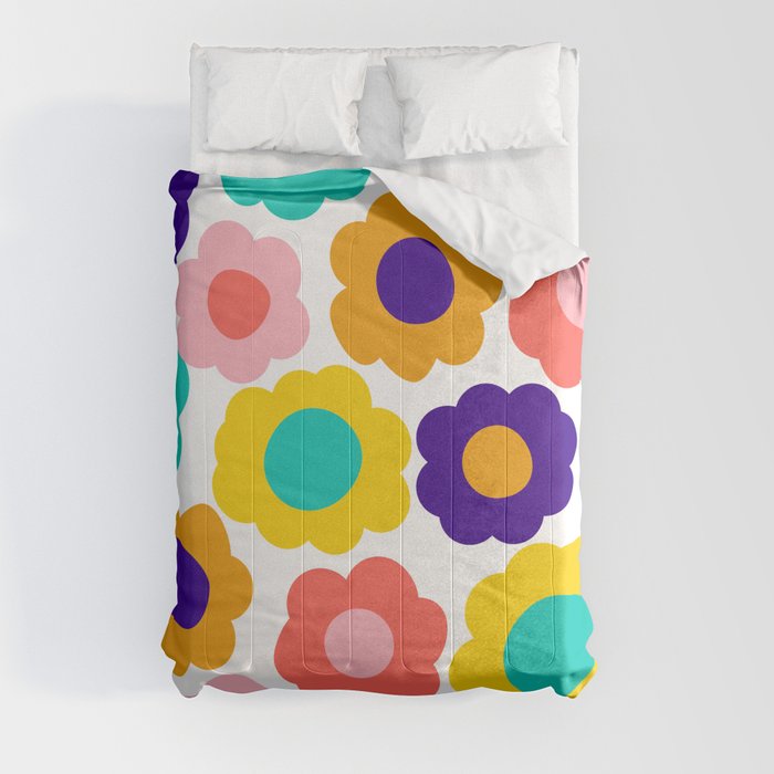 Flowers Pop Comforter