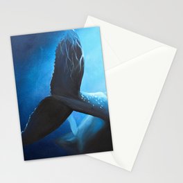 Whale Tail Stationery Cards