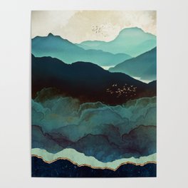 Indigo Mountains Poster