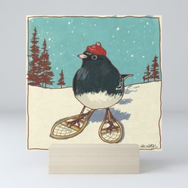 Snowshoe Junco Mini Art Print