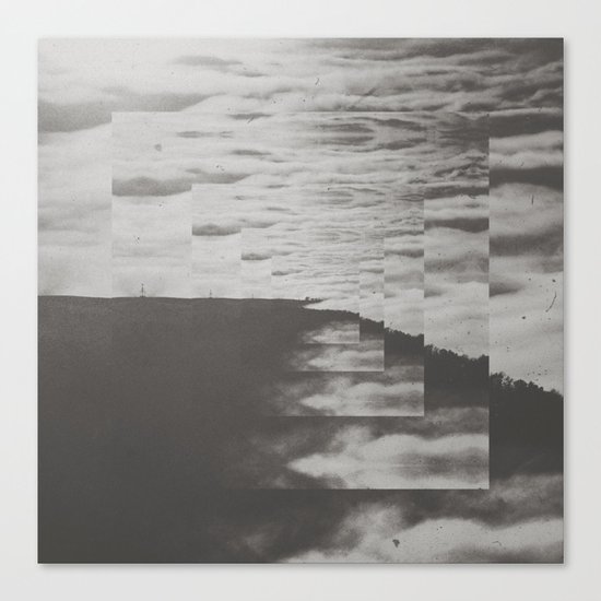 Fractions A04 Canvas Print