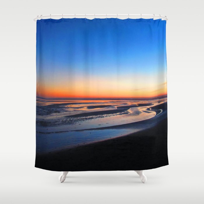 Ocean Sunset Shower Curtain
