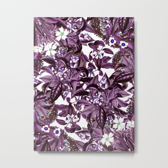 LEAF PATTERN 2 Metal Print