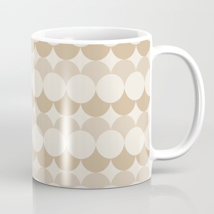 Retro Circular Pattern XX Coffee Mug