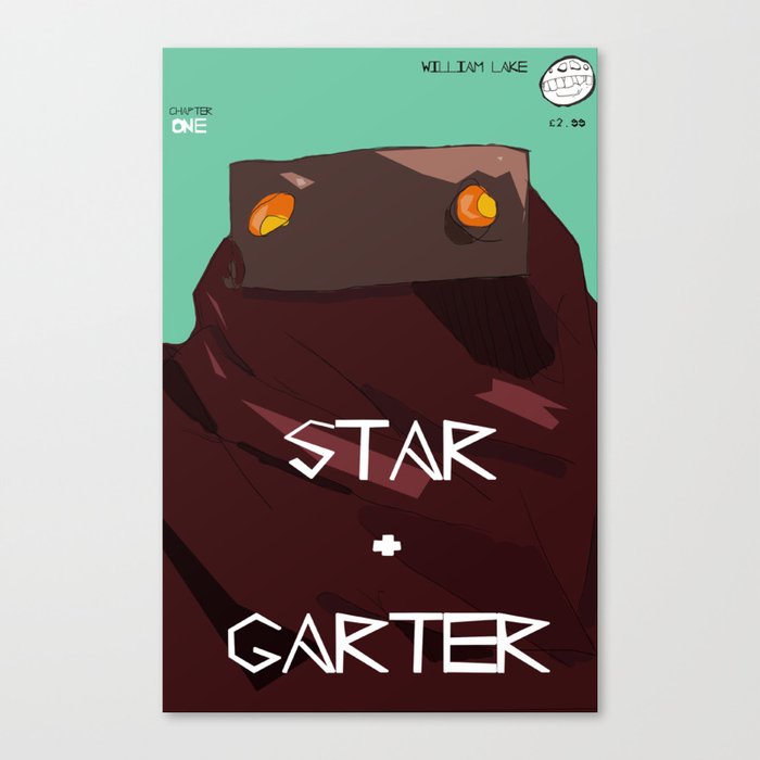 Star and Garter #1 Canvas Print